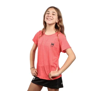 POLERA FLORIDA NIÑA - ROSA